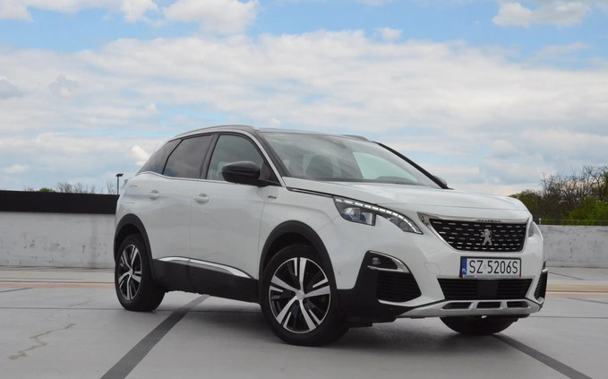 Peugeot 3008 cena 71900 przebieg: 99000, rok produkcji 2017 z Zabrze małe 781